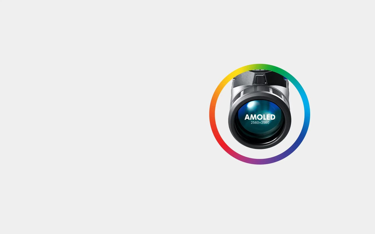 Oculaire de la lunette thermique Pulsar Thermion 3 et son écran AMOLED 2560×2560 haute définition